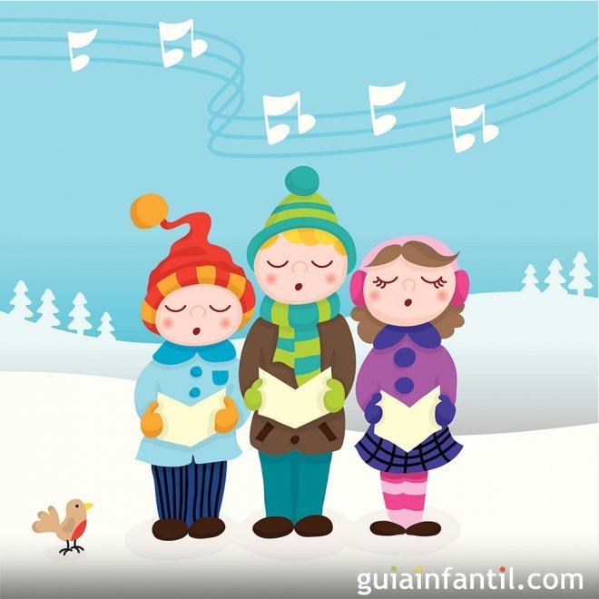 Villancico de coro infantil en inglés. Amén