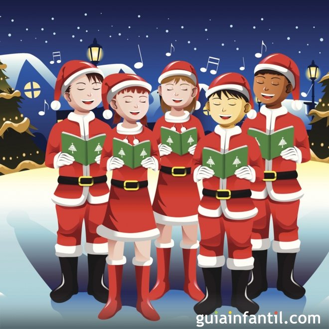 Cantemos a María. Canción de Navidad. Coro de niños