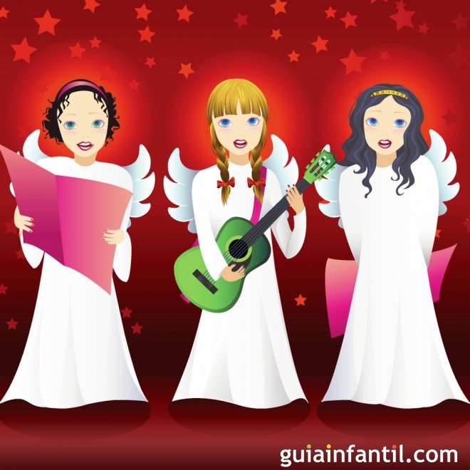 Canción de Navidad de coro infantil. Carol Bells