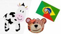 Los animales de la granja en portugués