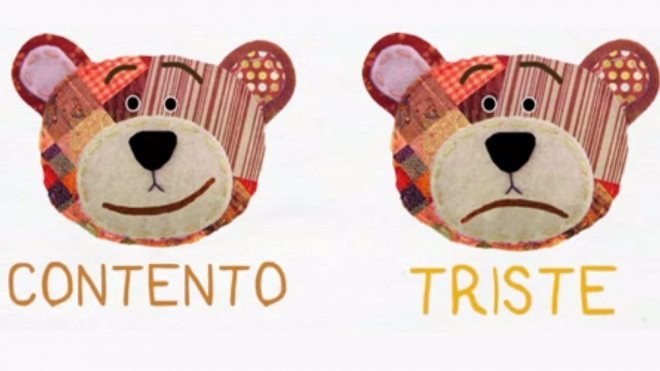 Los contrarios. Actividades de Traposo para niños
