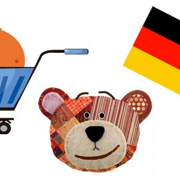 Las frutas en alemán. Traposo va de compras