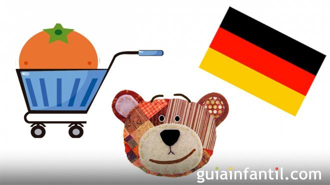 Las frutas en alemán. Traposo va de compras