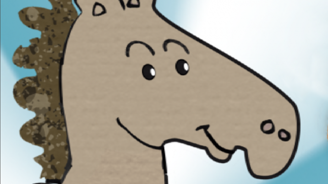 A mi burro. Canción infantil con Traposo