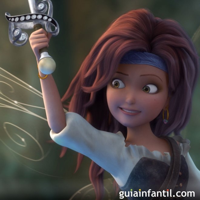 Película infantil. Campanilla: Hadas y piratas