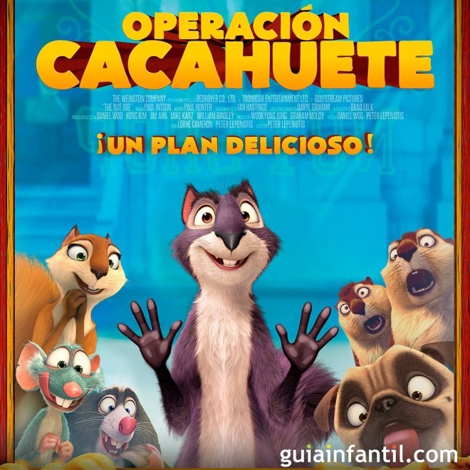 Película infantil. Operación cacahuete