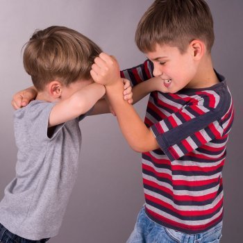 Qué hacer cuando los niños se comportan de forma agresiva