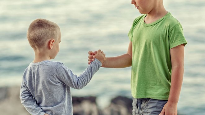 Los valores más básicos en la educación de los niños