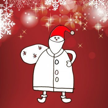 Enseña a tu hijo a dibujar a Papá Noel