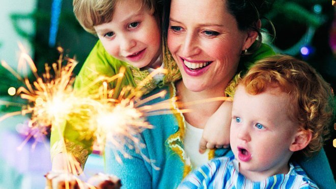 Propósitos de año nuevo de los padres para sus hijos