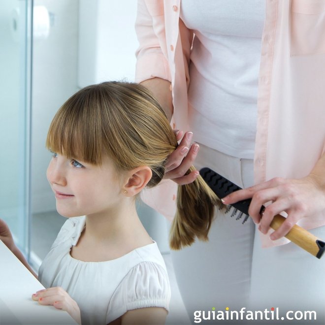 Trucos para eliminar la del pelo de los niños