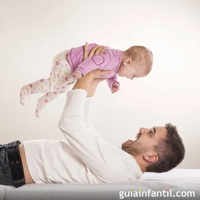 Cuando el bebé dice papá por primera vez