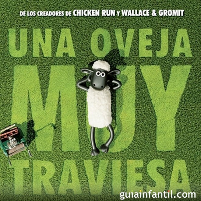 La oveja Shaun. Película infantil de animación