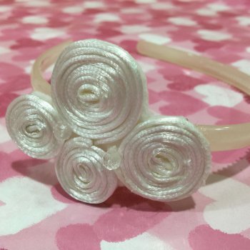 Cómo hacer una diadema para la Primera Comunión - Tutorial súper fácil