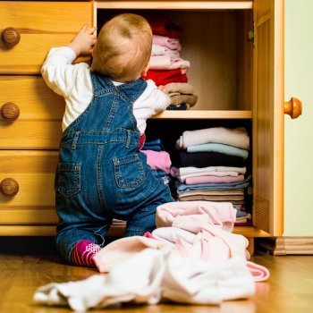 El trabajo de una madre en casa