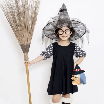 Bolso de bruja de Halloween