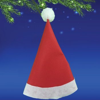 Cómo hacer el gorro de Papá Noel. Manualidades navideñas
