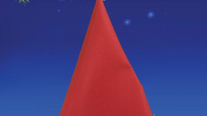 Cómo hacer el gorro de Papá Noel. Manualidades navideñas