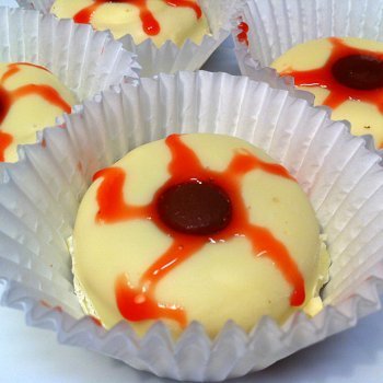 Ojos sangrientos. Recetas para Halloween
