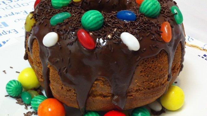 Receta de pastel de calabaza para Halloween