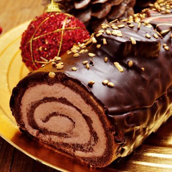 Receta del tronco de Navidad paso a paso