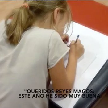Carta a los Reyes Magos de una niña víctima de bullying