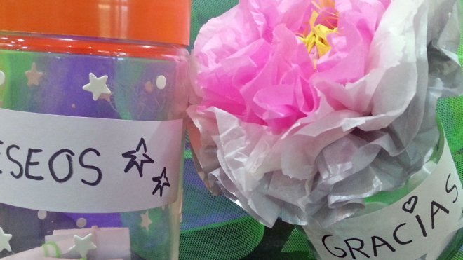 Bote de la gratitud y bote de los deseos. Manualidad infantil
