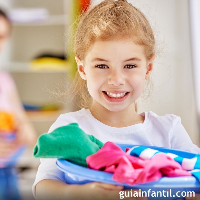 Tareas del hogar para niños según su edad