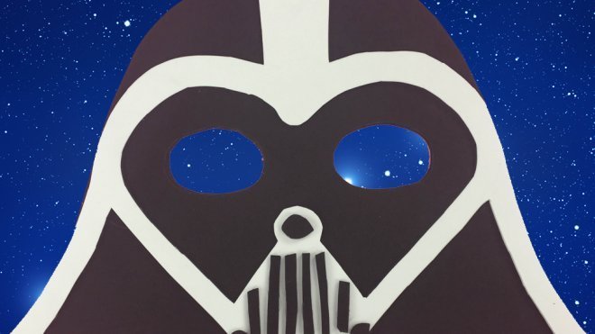 Cómo hacer una máscara casera de Darth Vader