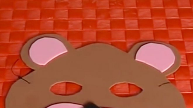 Antifaz de oso, manualidades de disfraces de carnaval
