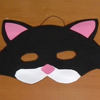  Cómo hacer un antifaz de gato, disfraces para carnaval