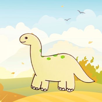 Cómo dibujar un dinosaurio