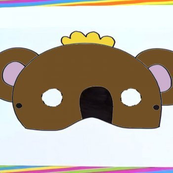 Cómo dibujar un antifaz de koala