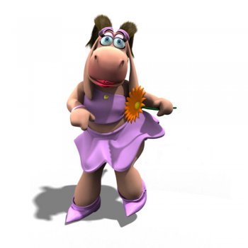 El baile de la rinoceronte Holly Dolly