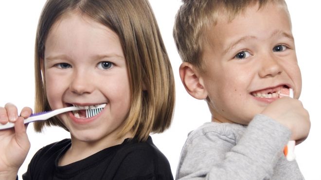 Higiene dental en los niños