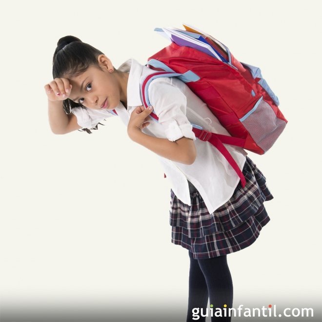 Las causas del dolor de espalda en los niños