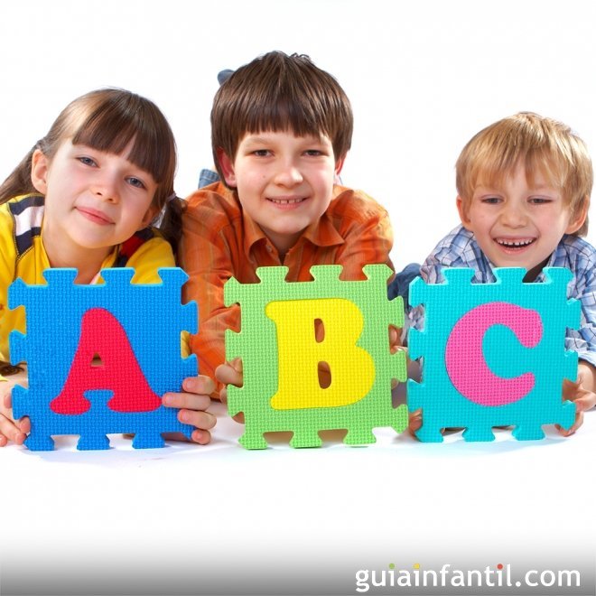 El alfabeto dactilológico en la lengua de signos para niños