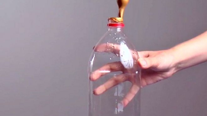 Inflar globo con media botella. Ciencia para niños