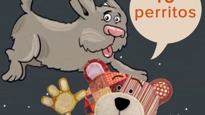 Canción infantil del Oso Traposo. Diez perritos