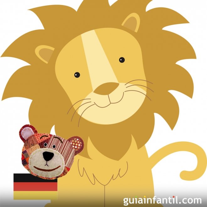 Aprende los nombres de los animales de la jungla en alemán