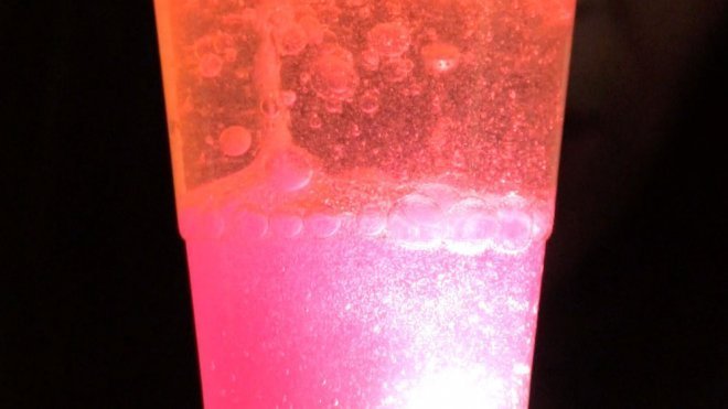 Cómo hacer una lámpara de lava con los niños. Ciencia para niños