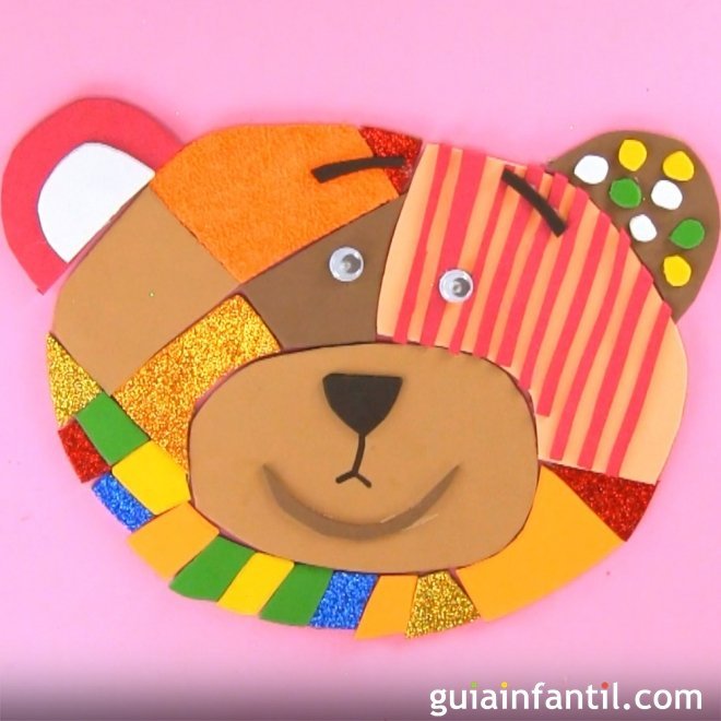 Cómo hacer un puzzle del oso Traposo