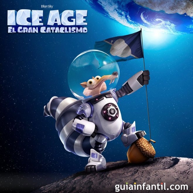 Ice Age: El gran cataclismo. Película de dibujos para niños