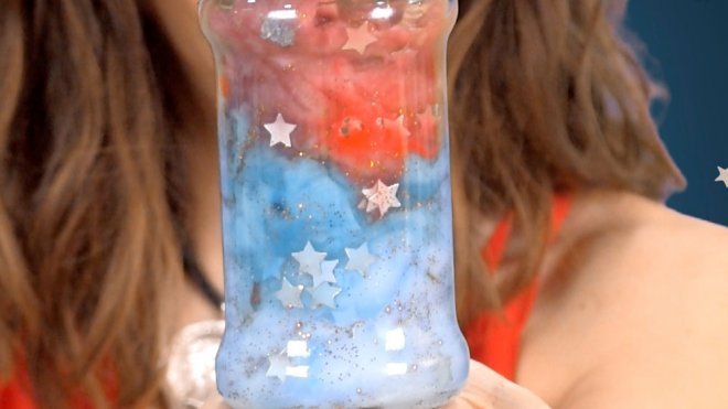 Cómo encerrar el universo en un frasco de cristal. Experimento infantil