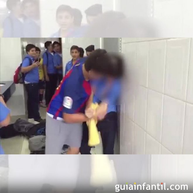 Vídeo de acoso a un niño en una escuela privada