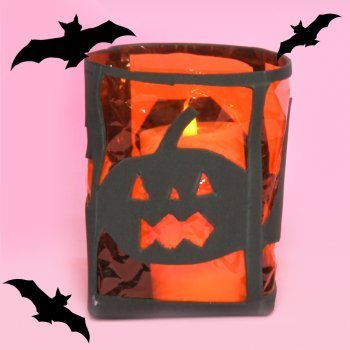 29. Portavelas de Halloween