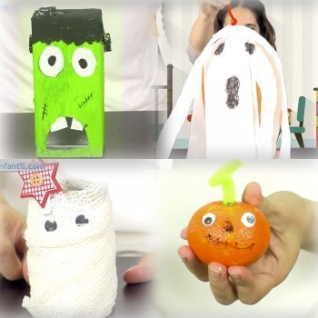 Manualidades de Halloween para hacer con los niños en poco tiempo