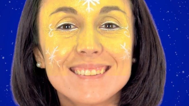 Cómo hacer un maquillaje de hada para Navidad