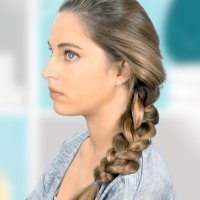 Trenza de Frozen. Peinados para niñas