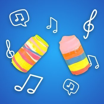 Cómo hacer unas maracas caseras con latas de refresco